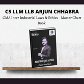 CMA Inter Law | Master Chart Book by CS LLM LLB Arjun Chhabra